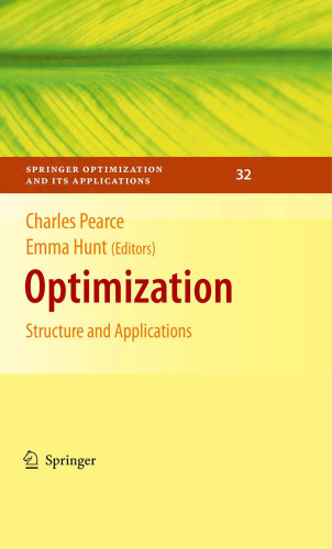 Optimization: Structure and applications