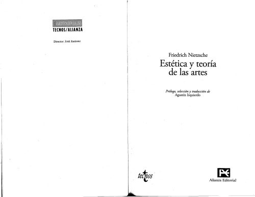 Estetica y teoria de las artes