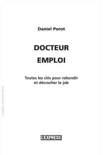 DOCTEUR EMPLOI COMMENT REBONDIR ?