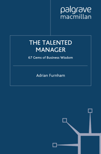 The Talented Manager: 67 Gems of Business Wisdom