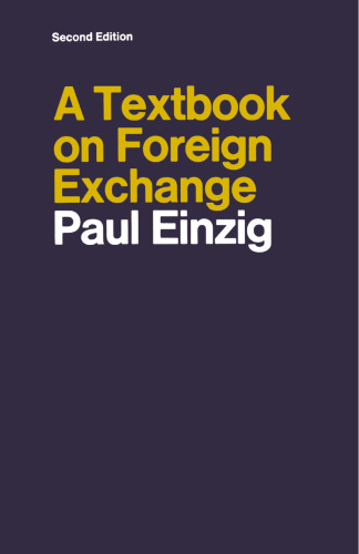 A Textbook on Foreign Exchange