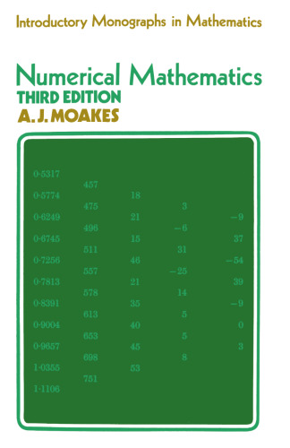 Numerical Mathematics: Exercises in computing with a desk calculator