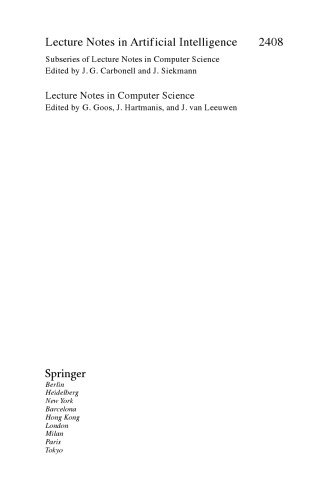 Computational Logic: Logic Programming and Beyond: Essays in Honour of Robert A. Kowalski Part II