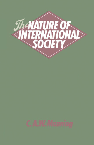 The Nature of International Society