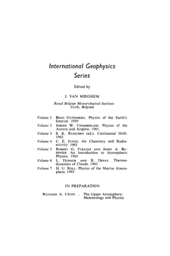 Physics of the marine atmosphere