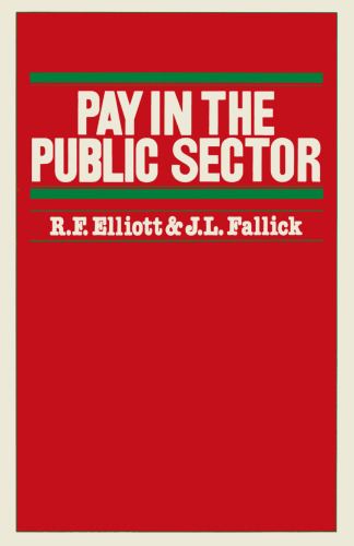 Pay in the Public Sector