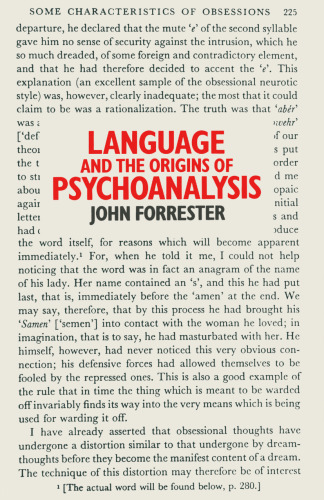 Language and the Origins of Psychoanalysis