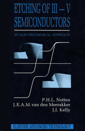 Etching of III-V semiconductors: an electrochemical approach