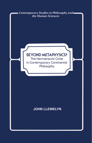 Beyond Metaphysics?