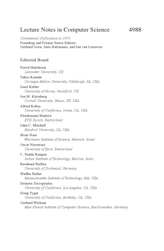 Relations and Kleene Algebra in Computer Science: 10th International Conference on Relational Methods in Computer Science, and 5th International Conference on Applications of Kleene Algebra, RelMiCS/AKA 2008, Frauenwörth, Germany, April 7-11, 2008. Proceedings