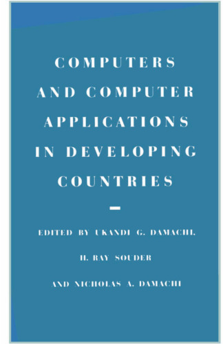 Computers and Computer Applications in Developing Countries