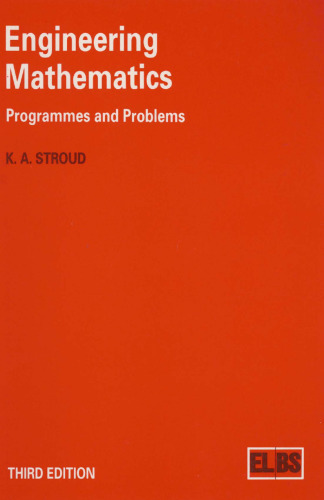 Engineering Mathematics: Programmes and Problems