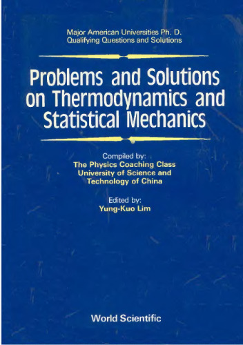 Problems and Solutions on Thermodynamics and Statistical Mechanics