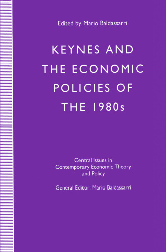 Keynes and the Economic Policies of the 1980s