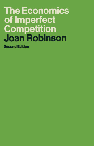 The Economics of Imperfect Competition