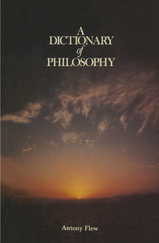 A Dictionary of Philosophy