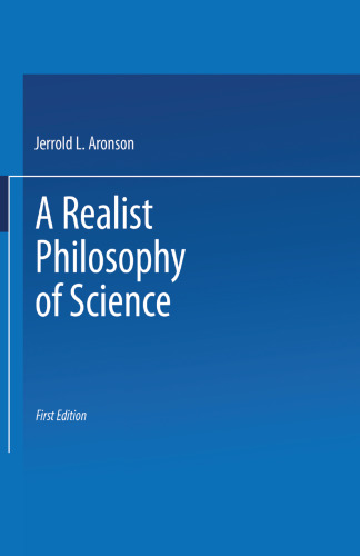 A Realist Philosophy of Science