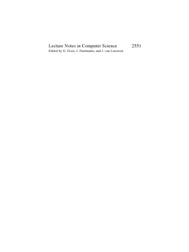 Progress in Cryptology — INDOCRYPT 2002: Third International Conference on Cryptology in India Hyderabad, India, December 16–18, 2002 Proceedings