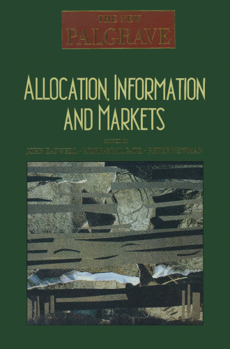 Allocation, Information and Markets