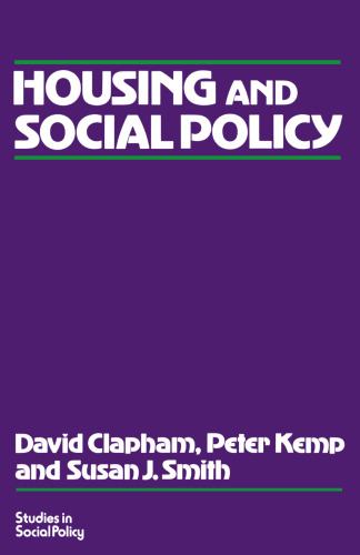 Housing and Social Policy