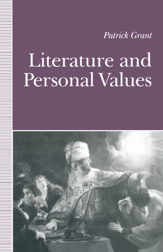 Literature and Personal Values