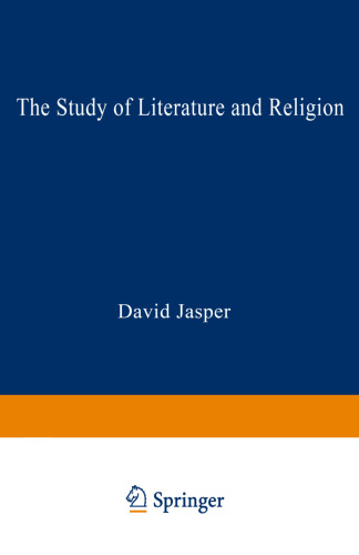 The Study of Literature and Religion: An Introduction