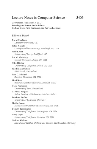 Verification, Model Checking, and Abstract Interpretation: 10th International Conference, VMCAI 2009, Savannah, GA, USA, January 18-20, 2009. Proceedings