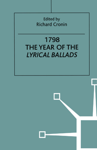 1798: The Year of the Lyrical Ballads