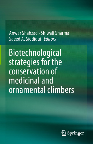 Biotechnological strategies for the conservation of medicinal and ornamental climbers