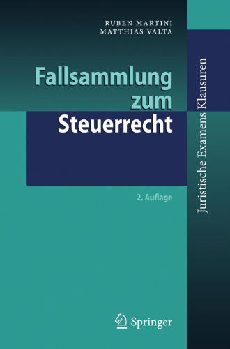 Fallsammlung zum Steuerrecht