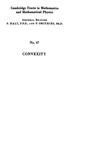 Convexity