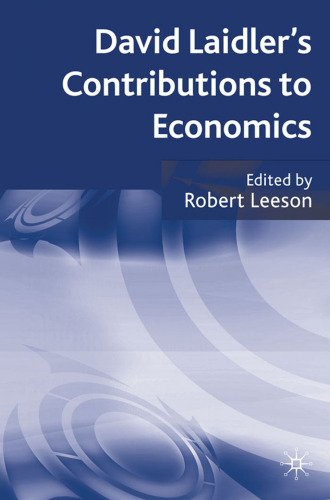 David Laidler’s Contributions to Economics