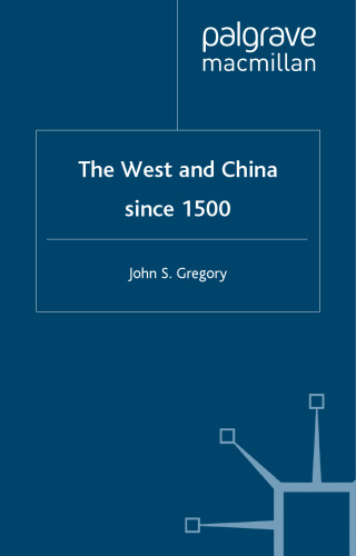 The West and China since 1500