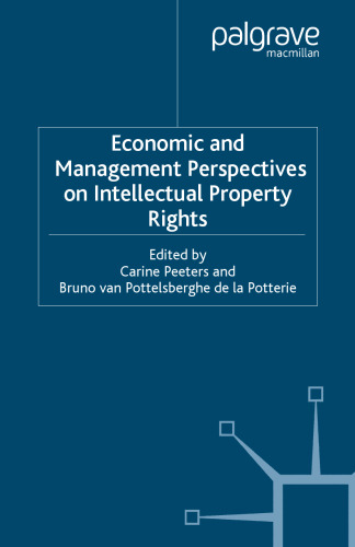 Economic and Management Perspectives on Intellectual Property Rights