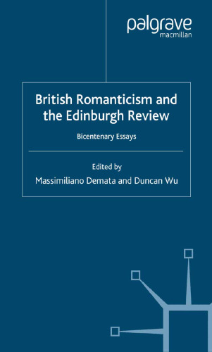 British Romanticism and the Edinburgh Review: Bicentenary Essays