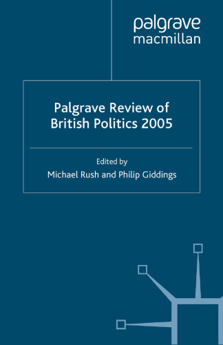 Palgrave Review of British Politics 2005