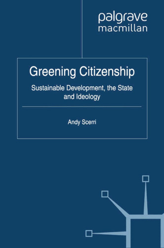 Greening Citizenship: Sustainable Development, the State and Ideology