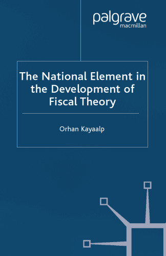 The National Element in the Development of Fiscal Theory