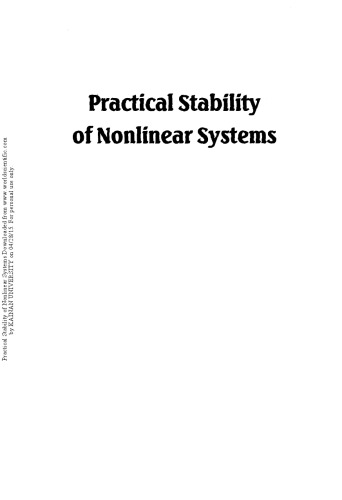 Practical Stability of Nonlinear Systems