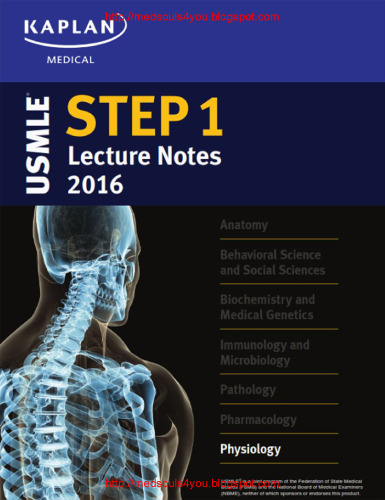 USMLE Step 1 Lecture Notes 2016: Physiology