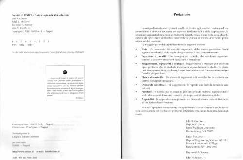 Esercizi di fisica. Guida ragionata alla soluzione