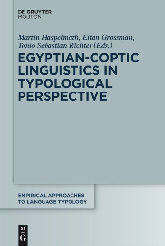 Egyptian-Coptic Linguistics in Typological Perspective