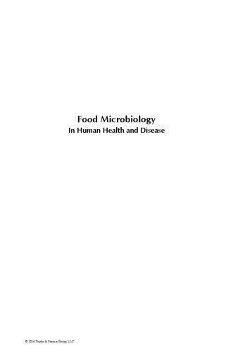 Food microbiology : in human health and disease