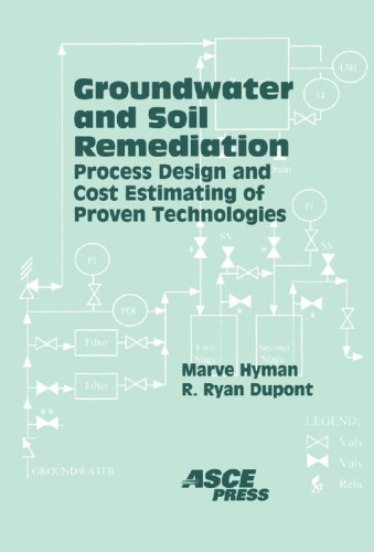 Groundwater and soil remediation : process design and cost estimating of proven technologies