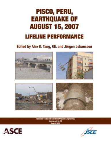 Pisco, Peru, earthquake of August 15, 2007 : lifeline performance