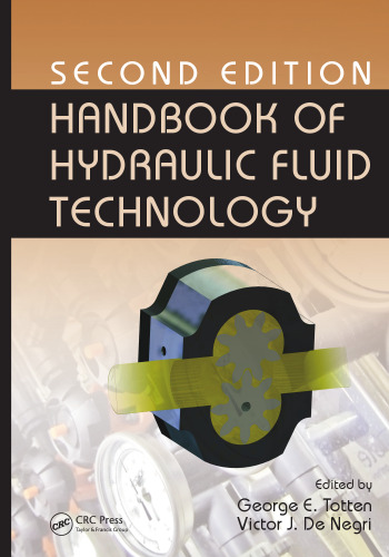 Handbook of hydraulic fluid technology