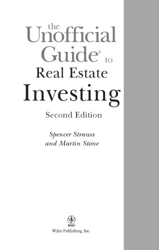 The unofficial guide to real estate investing