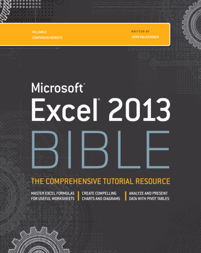 Excel 2013 bible