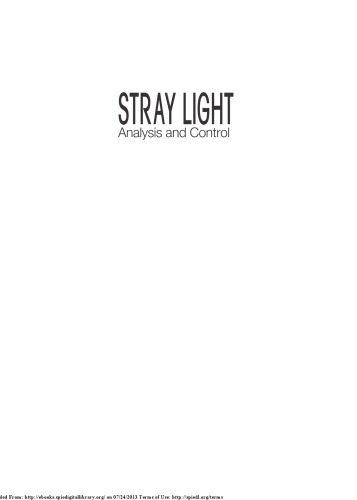 Stray light analysis and control