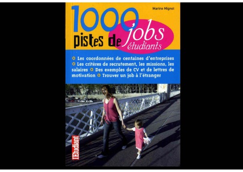 1.000 pistes de jobs étudiants